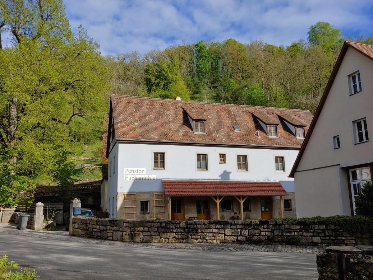 Pension Fuchsmuehle Rothenburg ob der Tauber Zewnętrze zdjęcie
